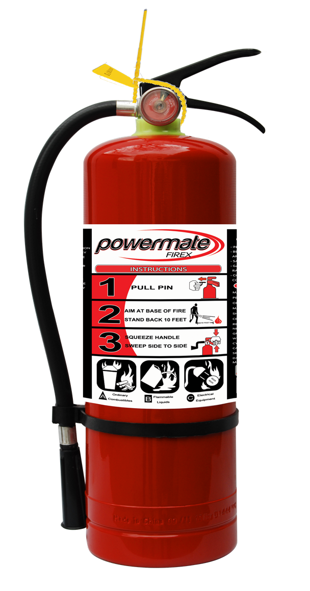 Powermate Firex ABC dry chemical fire extinguisher