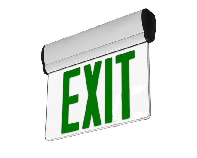 Exit light sign
