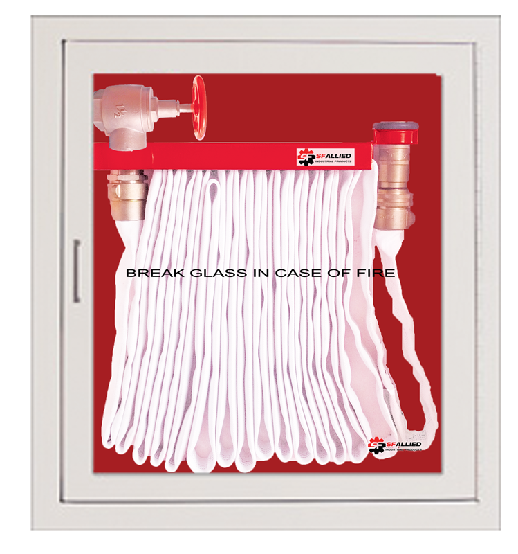 Fire hose cabinet